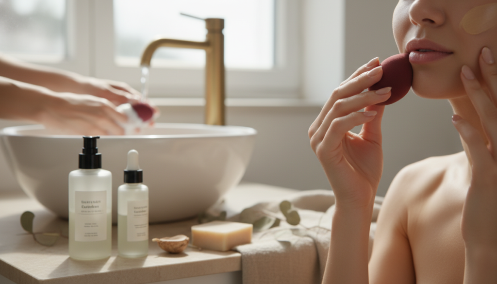 découvrez comment utiliser et nettoyer votre beautyblender efficacement pour un teint impeccable et une application de maquillage parfaite.