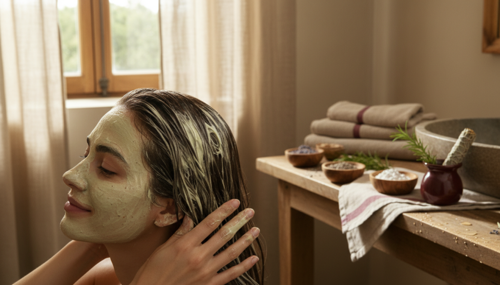 découvrez les bienfaits de la clarification ou détox capillaire pour purifier votre cuir chevelu, éliminer les impuretés et revitaliser vos cheveux en profondeur.