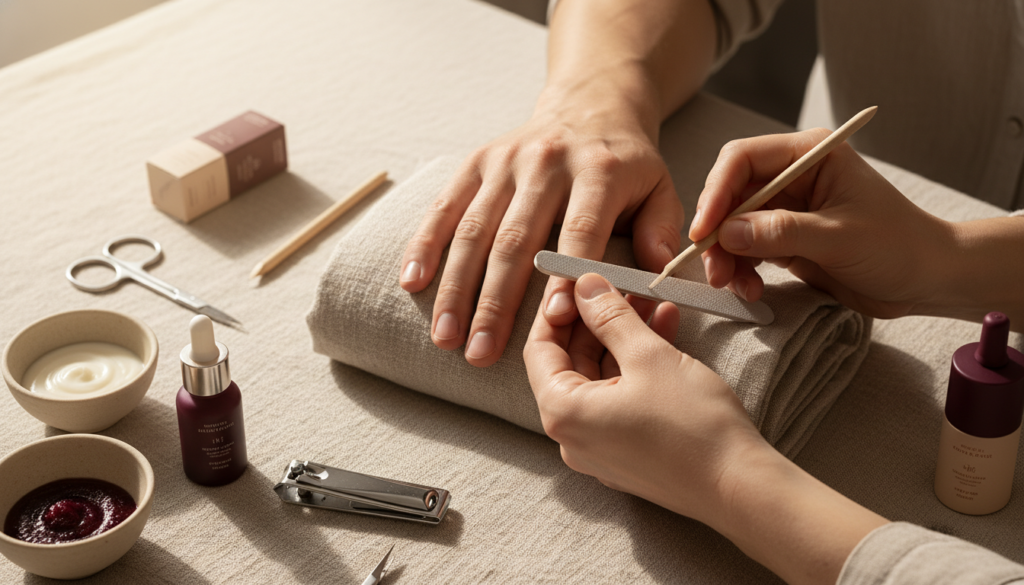 découvrez nos conseils et étapes simples pour une manucure homme efficace, afin d'avoir des mains nettes, soignées et impeccables au quotidien.