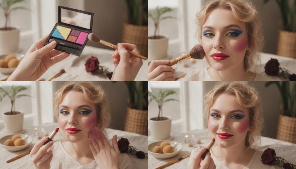 découvrez comment réaliser un maquillage années 80 avec des couleurs flashys et un look rétro, étape par étape, pour un style vibrant et tendance.